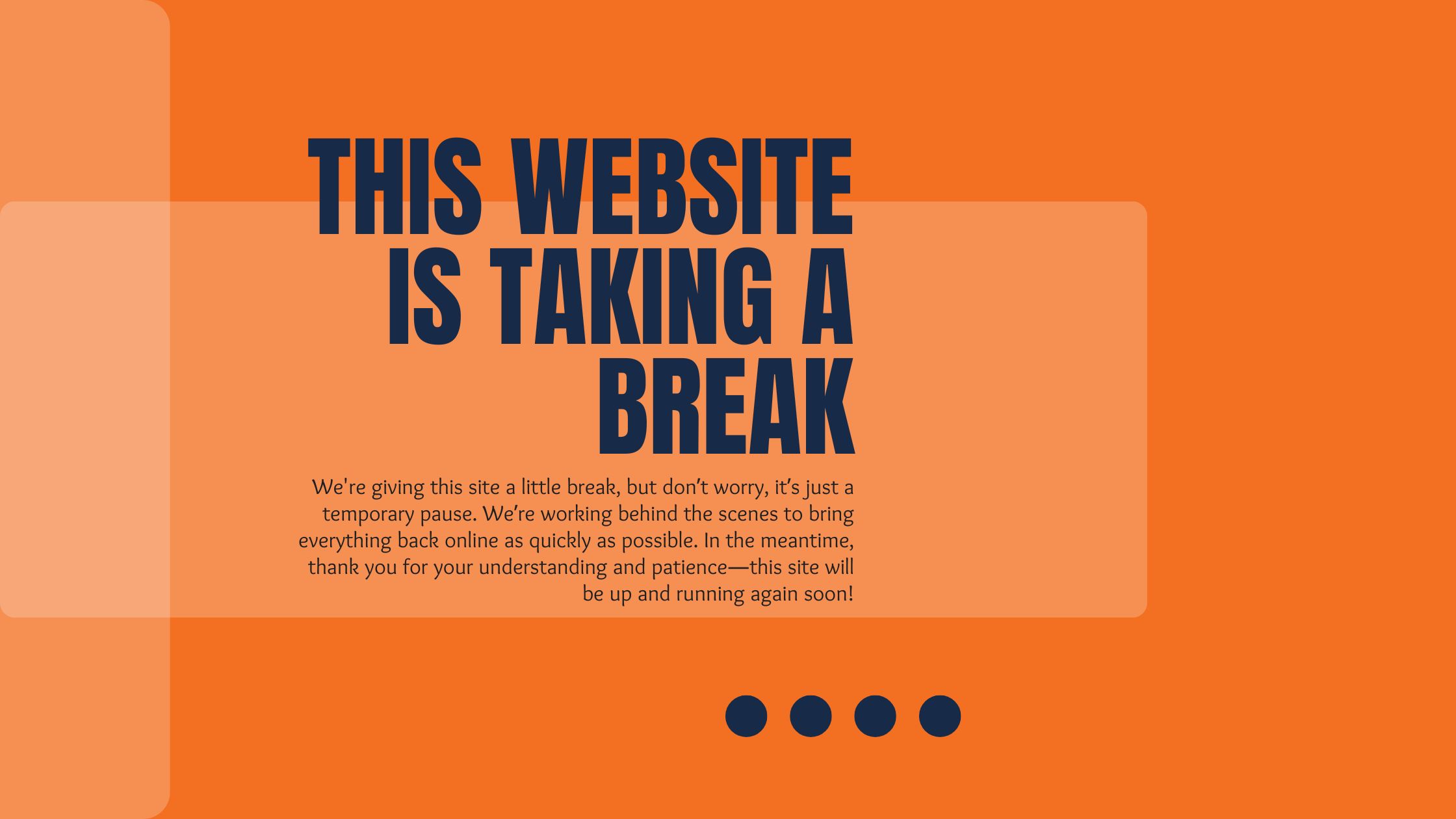 Website Suspension Notice